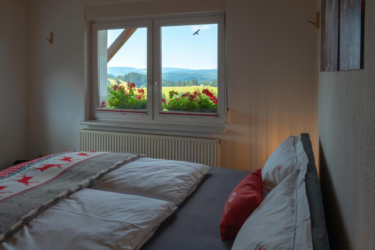 Ferienwohnung Fuchsbau Im Eg Des Ferienhauses Falkenhoehe Schwarzatal Exterior photo